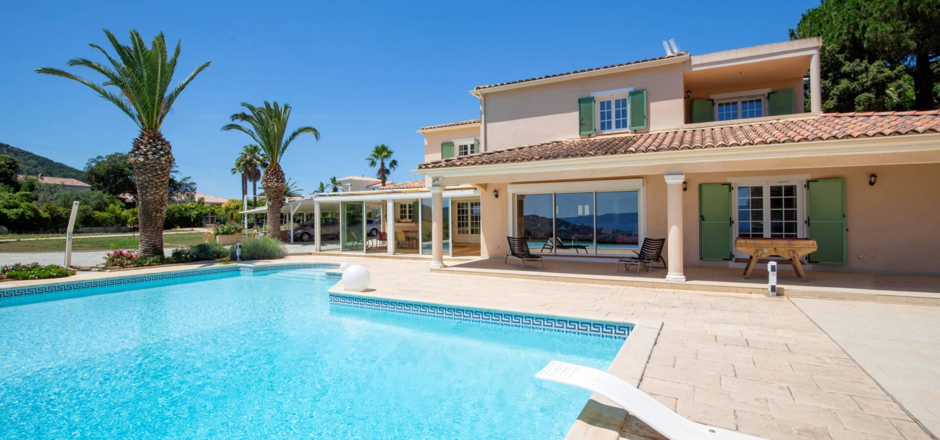 Villa à vendre avec vue mer dominant Ajaccio