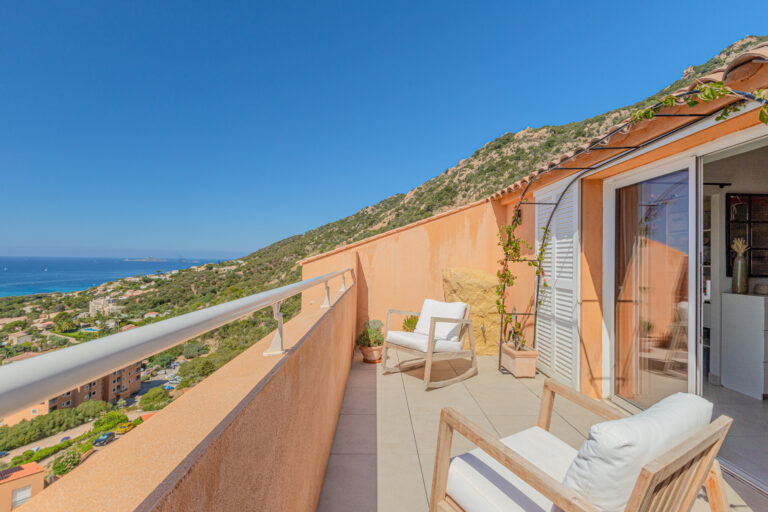 Duplex à vendre Ajaccio Route des Sanguinaires
