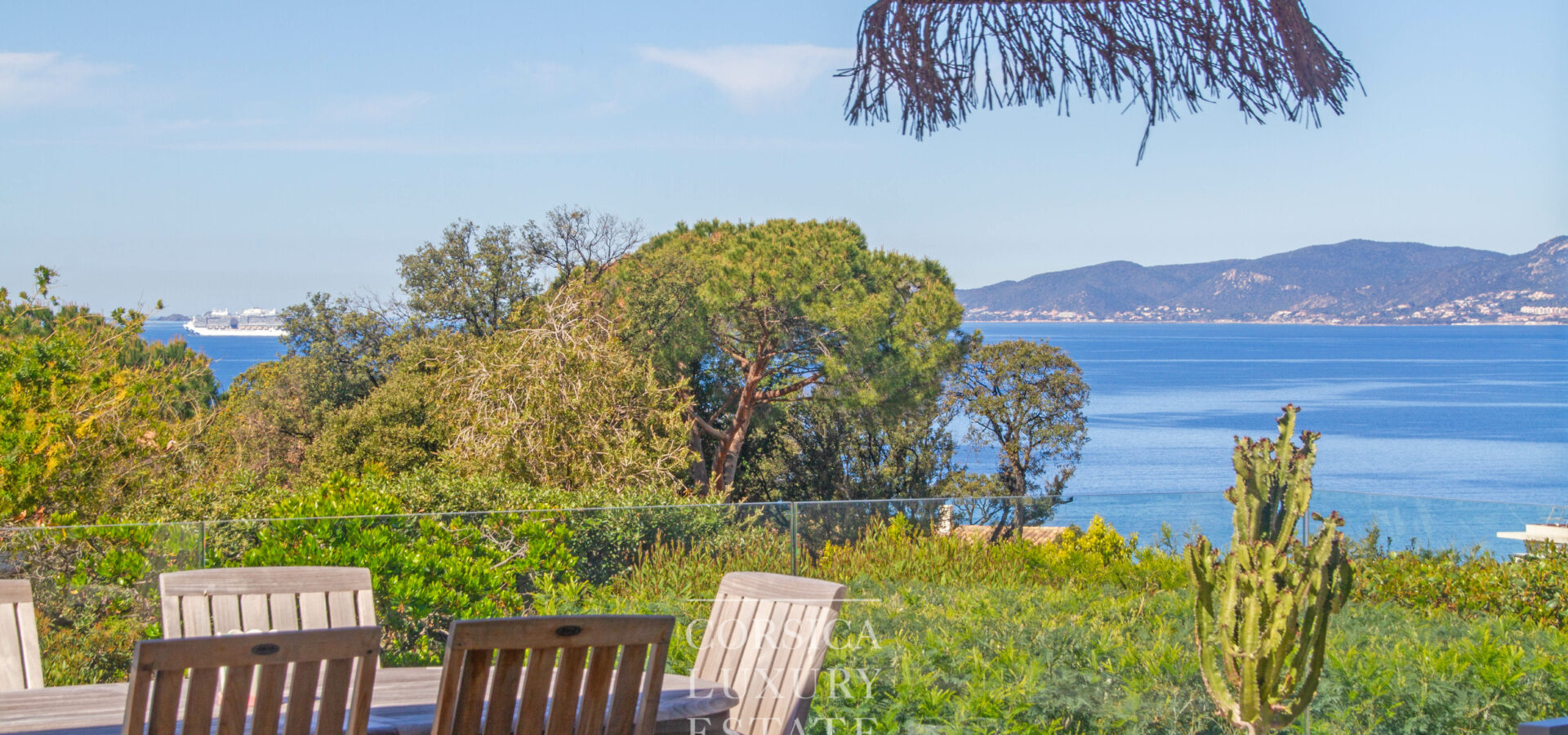 Villa vue mer à vendre Agosta Plage